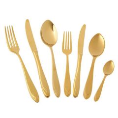 Morfeu Titanyum Gold 12 Kişilik 84 Parça Çatal Kaşık Bıçak Takımı 500.01.01.8886