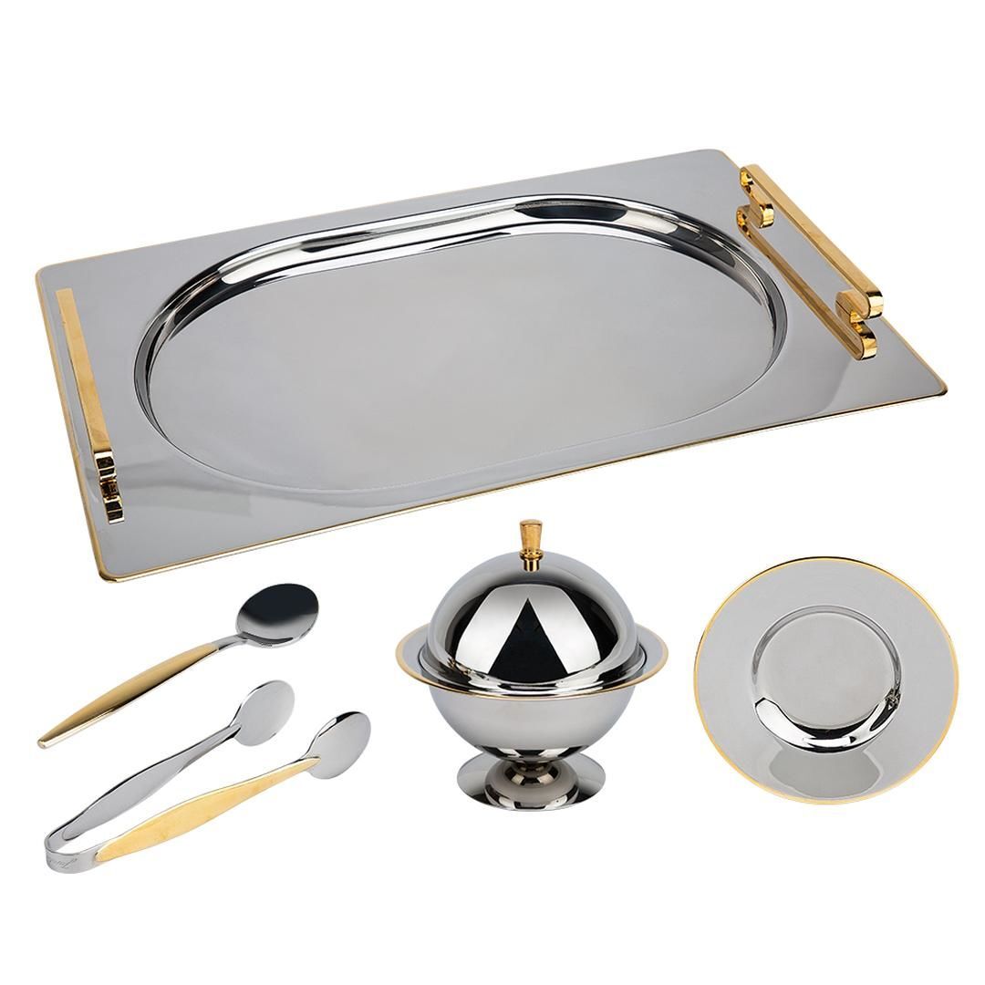 JUMBO 9000 OVAL GOLD ÇAY SETİ 500.01.01.5662