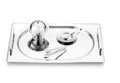 Jumbo New 9000 28 Parça Oval Çay Seti Çelik