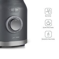 Jumbo x Homend Artfood 4925H Antrasit Profesyonel Blender 700.01.01.0435