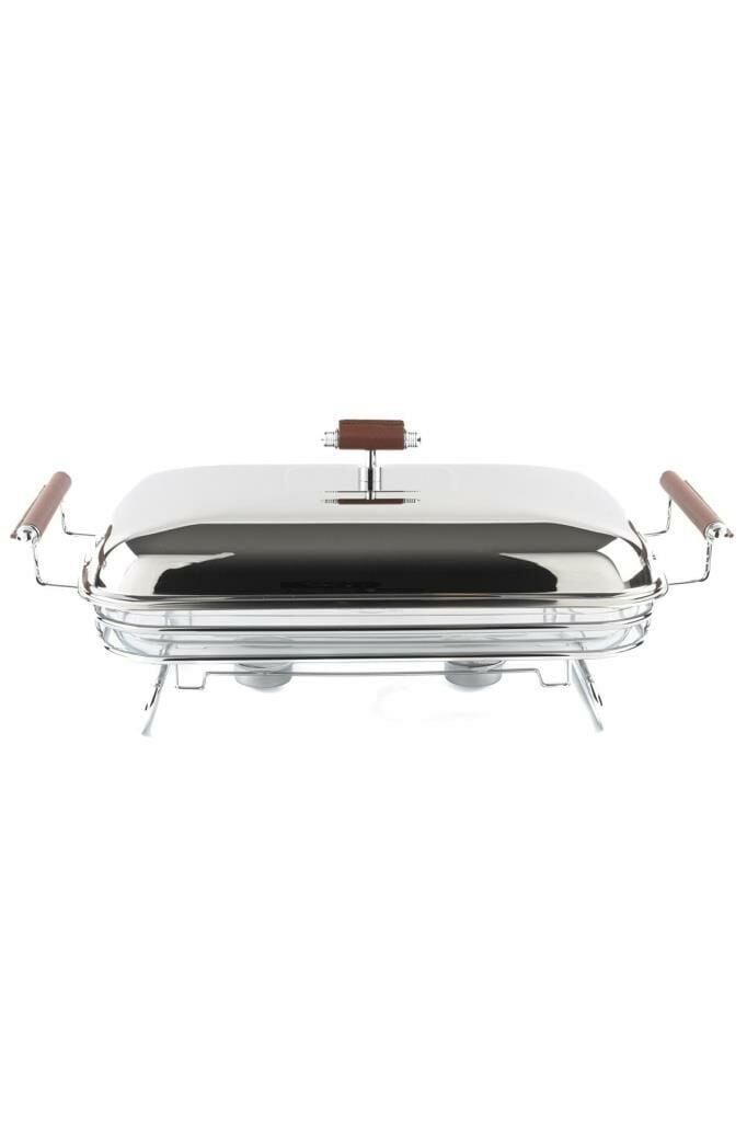 Nappa Cam Kapaklı Servis 47x28x20cm P279.351793