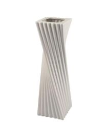 Beyaz Seramik Vazo 13x47cm P294.305024