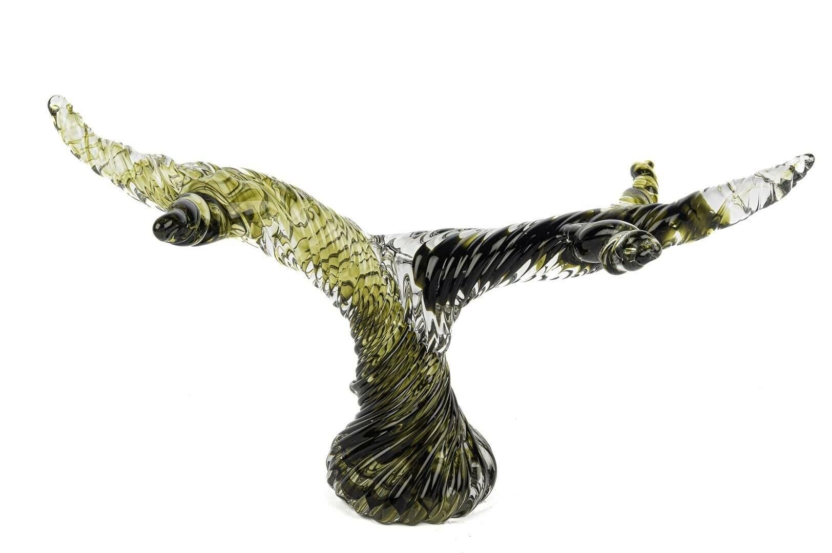 Yağ Yeşili Ağaç Cam Dekoratif Obje 40x14x22cm P355.370749