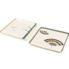 GRACE 2'Lİ KARE SERVİS TABAĞI 25CM DE16.885689