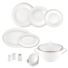 Jumbo Bright Gold 60 Parça 12 Kişilik Yemek Takımı 500.01.01.8299