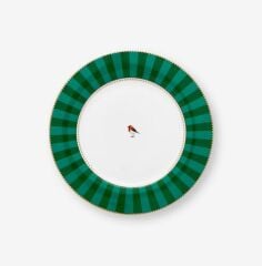 Yeşil Porselen Yemek Tabağı 26,5 Cm 51001467