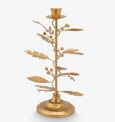 Mumluk Yapraklar Altın 27cm 51092117