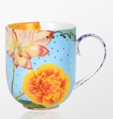 Pip Studio Çiçek Desenli Royal Büyük Kupa 51002073