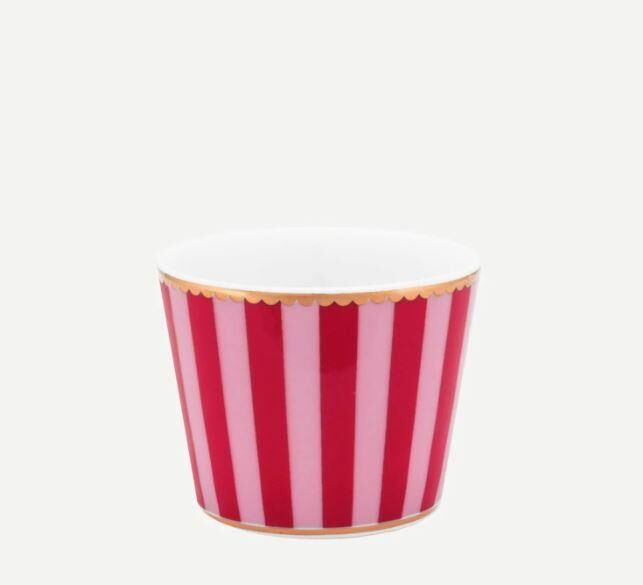 Kırmızı Pembe Porselen Yumurtalık 5 Cm 51011007