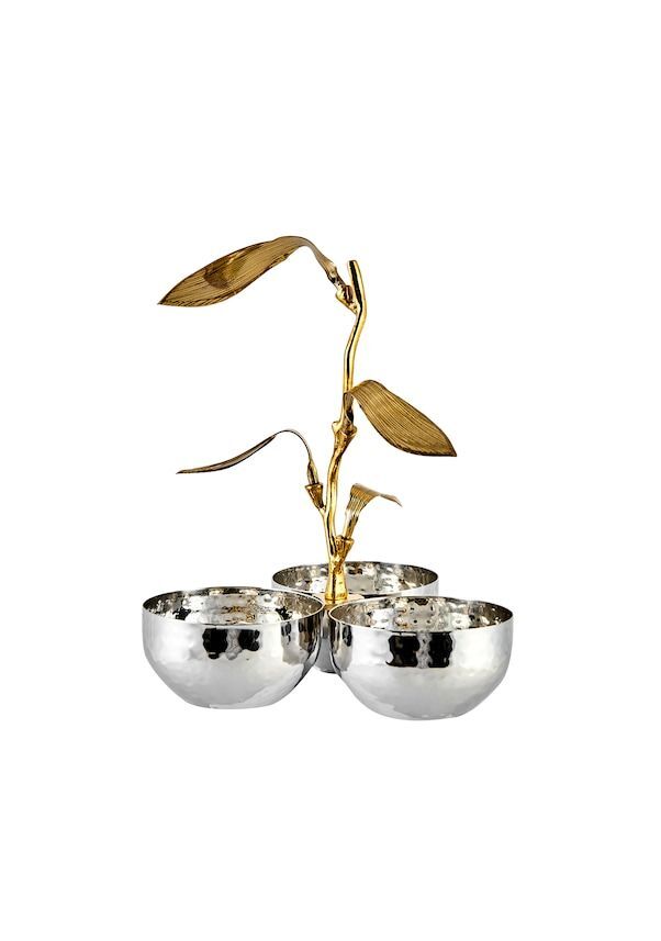 JUMBO LEAF 3LÜ ÇEREZLİK 24X25 CM 12345  500.01.20.0013