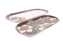 Magenta 2li Oval Servis Tabağı 20x43 16x34cm DE16.363680