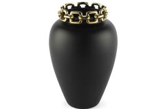 Siyah Gold Vazo 15x23cm P304.359997