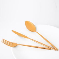 Jumbo 5900 Infinity Titanyum Bronz 12 Kişilik 84 Parça Çatal Kaşık Bıçak Takımı 500.01.01.7880