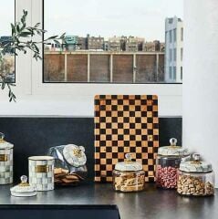 Sterling Check Kitchen Canister - Medium 89247-540
