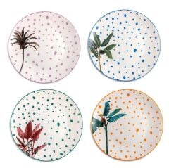 Jumbo Botanico 4'lü Pasta Tabağı 20 cm 500.02.24.0008