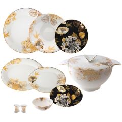 Jumbo Gardenia 12 Kişilik 61 Parça Yemek Takımı 500.01.01.7581