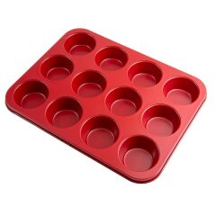 Jumbo Red Bake Muffin Kek Kalıbı  500.01.02.0476