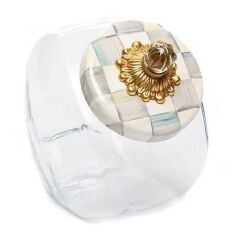 Sweets Jar with Sterling Check Enamel Lid 89335-540