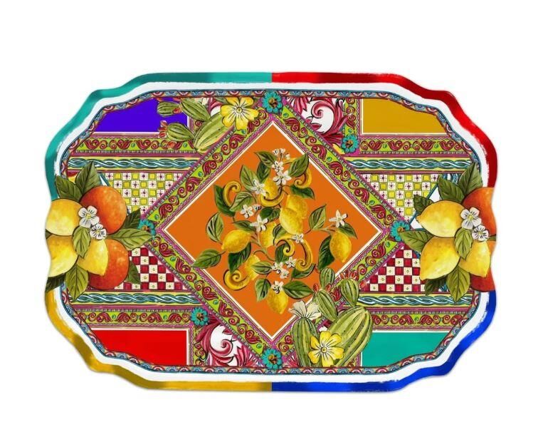 Baci Milano Ortigia Tepsi, 47x33 cm TRAY.ORT01