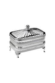 QUEEN ANNE İNGİLİZ GÜMÜŞÜ TEREYAĞI TABAĞI 13 X 8.5 CM - 0-4904