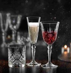 RCR Melodia Kristal 6'lı Kadeh Seti 270 ml  000001000157344001