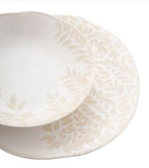 Jumbo White Pine 24 Parça 6 Kişilik Yemek Takımı