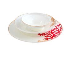 Jumbo Red Marin 6 Kişilik 24 Parça Yemek Takımı