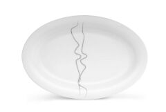 Jumbo Efect Platin 60 Parça 12 Kişilik Platin Yemek Takımı
