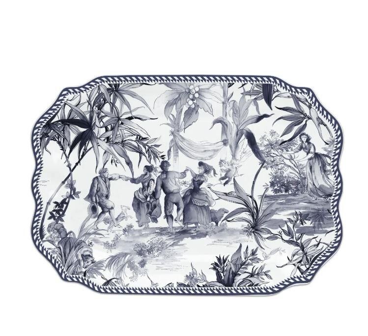 Baci Milano Versailles Dikdörtgen Tepsi 33x47 cm  000001000160744001
