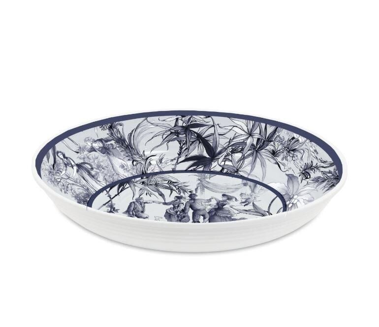 Baci Milano Versailles Oval Melamin Servis Kasesi 33x23 cm  000001000160721001