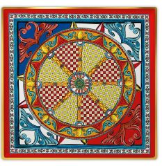 Baci Milano Sole Mio Kare Tabak 17 cm x 17 cm