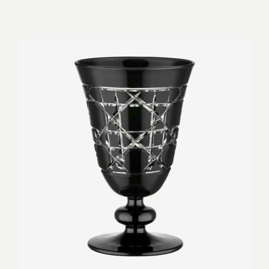 Chiara Alessi Siyah Cam Kadeh 280 ml CA944469BK
