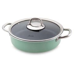 Mint Green 7 Parça Granit Tencere Seti