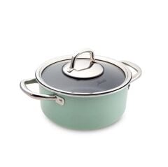 Mint Green 7 Parça Granit Tencere Seti