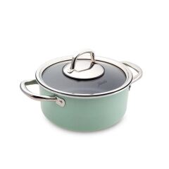 Mint Green 7 Parça Granit Tencere Seti