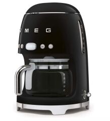 Smeg  1050 W 10 Fincan Kapasiteli Filtre Kahve Makinesi Siyah DCF02BLEU