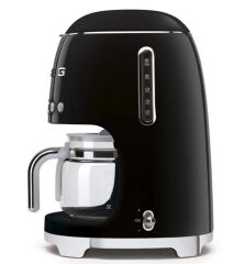 Smeg  1050 W 10 Fincan Kapasiteli Filtre Kahve Makinesi Siyah DCF02BLEU