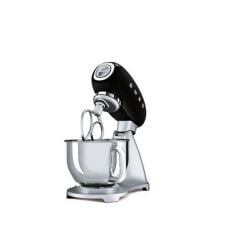 Smeg  Retro Siyah 800 W 4.8 lt Hamur Karıştırma Makinesi SMF03BLEU