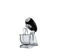 Smeg  Retro Siyah 800 W 4.8 lt Hamur Karıştırma Makinesi SMF03BLEU