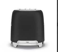 Smeg Retro  Ekmek Kızartma Makinesi Mat Siyah TSF01BLMEU