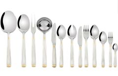 Gustoso Gold 90 Parça Çatal Kaşık Bıçak Seti  P050.373016