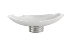 Gümüş  Oval Metal Kase 45x18x10cm P341.379230
