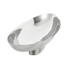 Gümüş  Oval Metal Kase 45x18x10cm P341.379230