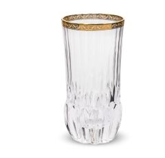 RCR Adagio 6'lı Altın Rimli Meşrubat Bardağı Seti 400 ml  000001000167898001