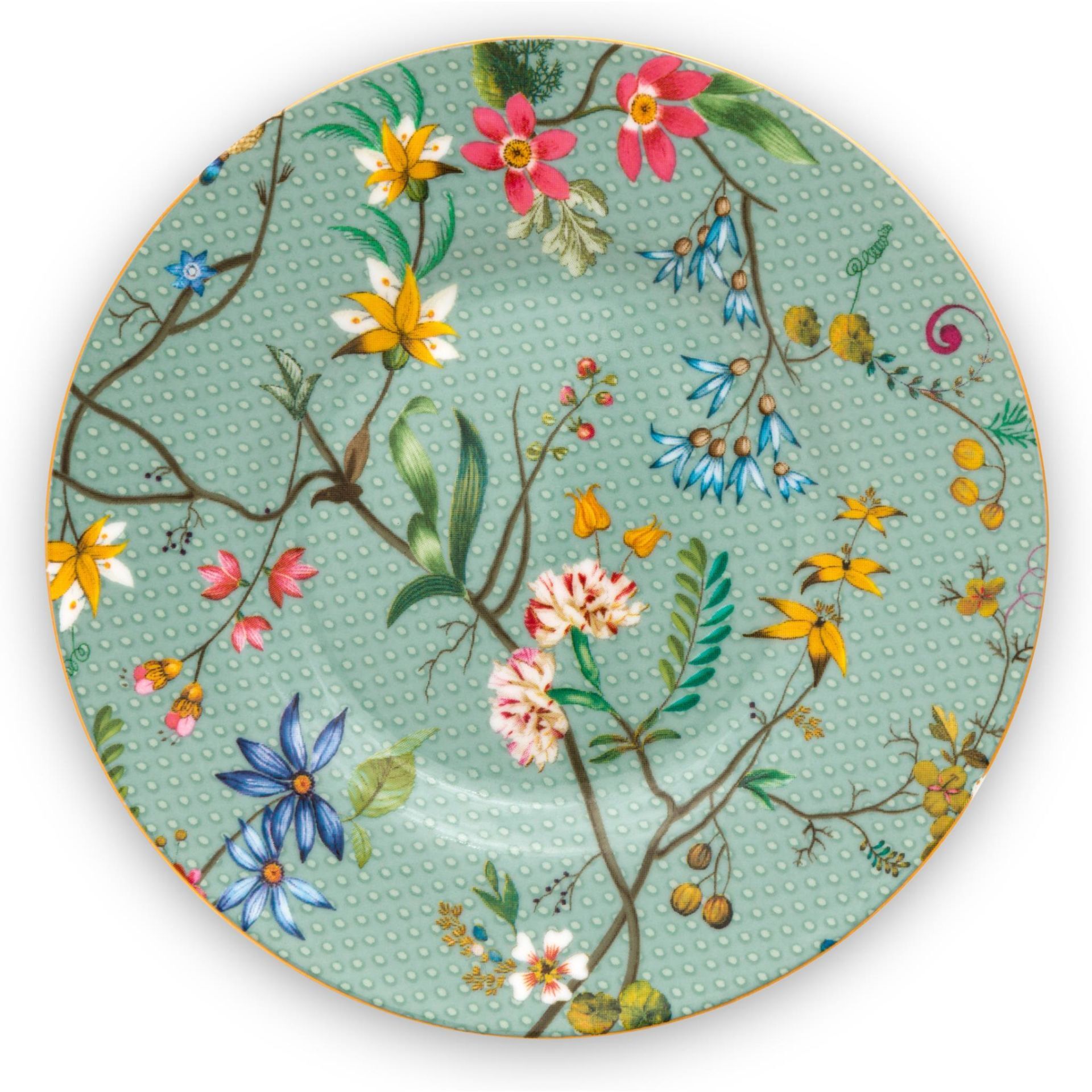 PİP JOLİE MAVİ PETİT FOUR TABAĞI 12 CM 51001248
