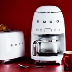 Smeg  Filtre Kahve Makinesi - White Dcf02Wheu 500.01.01.6818