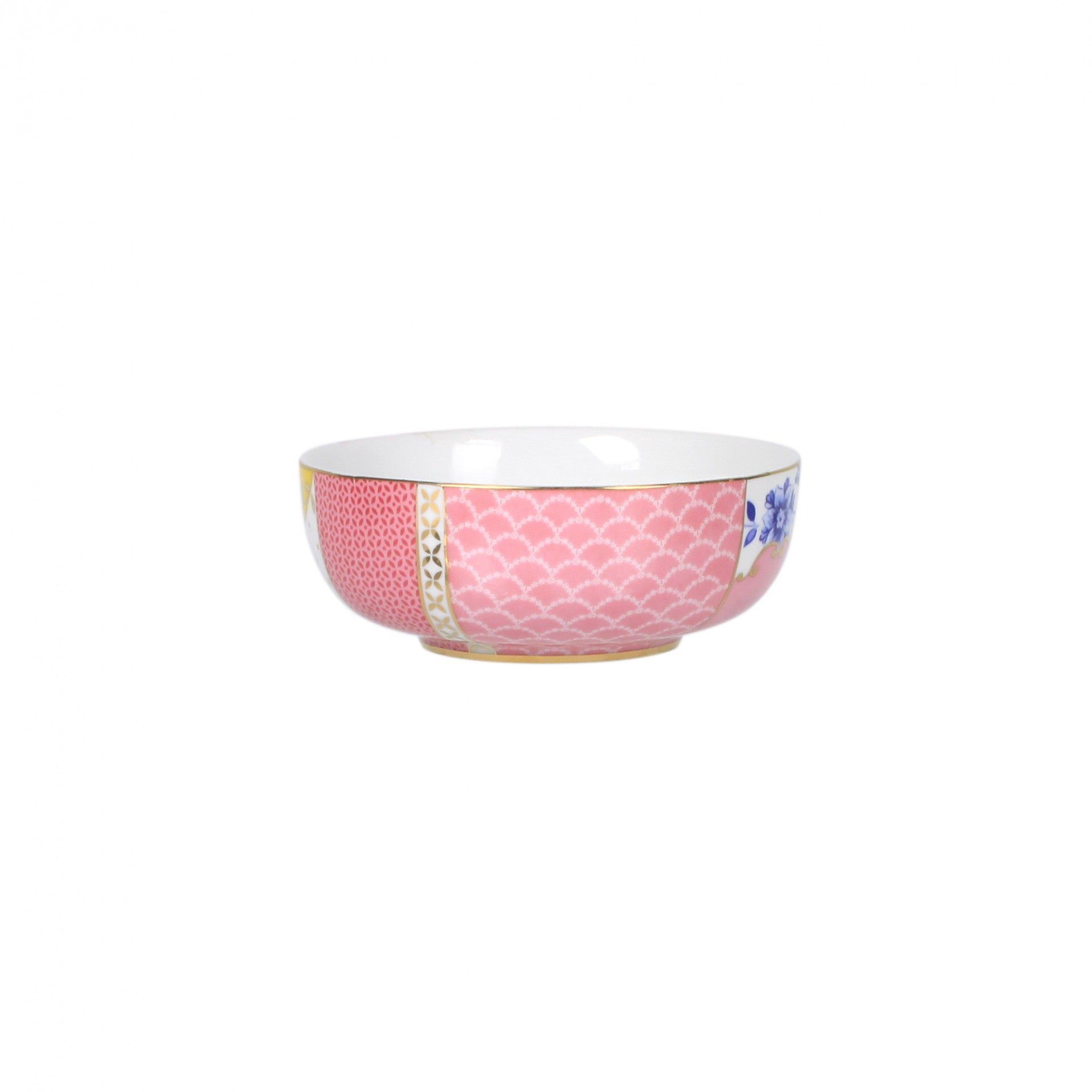 PİP ROYAL BEYAZ / PEMBE KASE 12,5 CM. 51003046