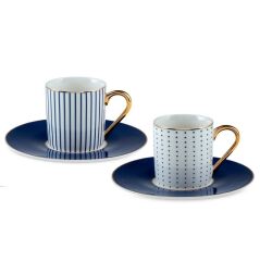 Jumbo Navy 2 Kişilik Kahve Fincan Takımı 90 ml 500.02.23.0050