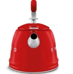 50's Style Kırmızı Set Üstü Düdüklü Kettle 2.3 Lt CKLW2011RD