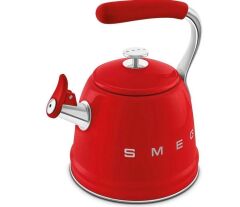 50's Style Kırmızı Set Üstü Düdüklü Kettle 2.3 Lt CKLW2011RD